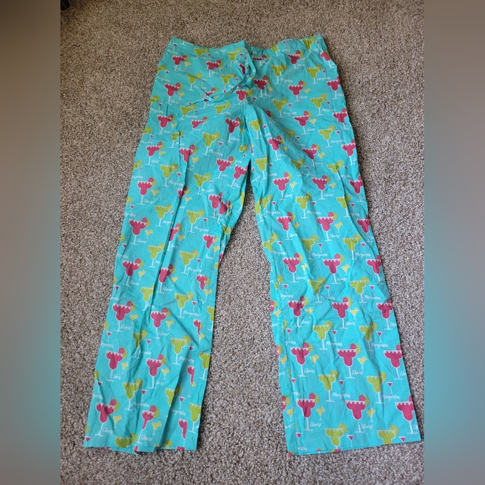 Hogan Red and Yellow Pajama Bottoms Vibrant and Comfortable